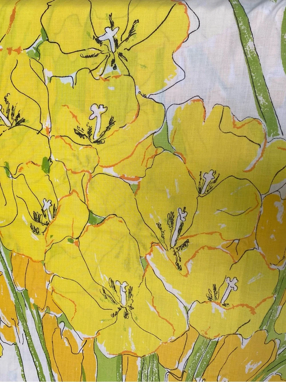 PAIR (2) VERA Neumann Identical Full Flat Sheets. Percale 81 x 104” wonderful 🌼
